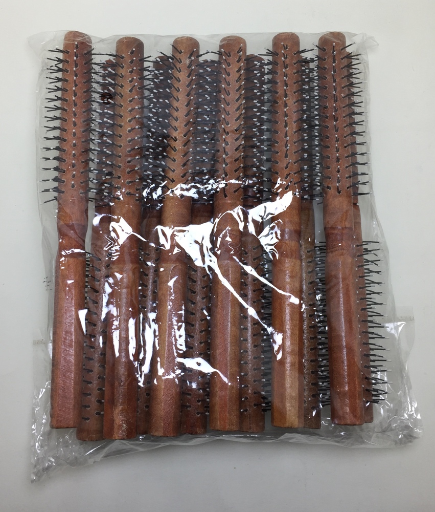 RD-557 Koyu Ahsap Renk Sac Fircasi Tarak