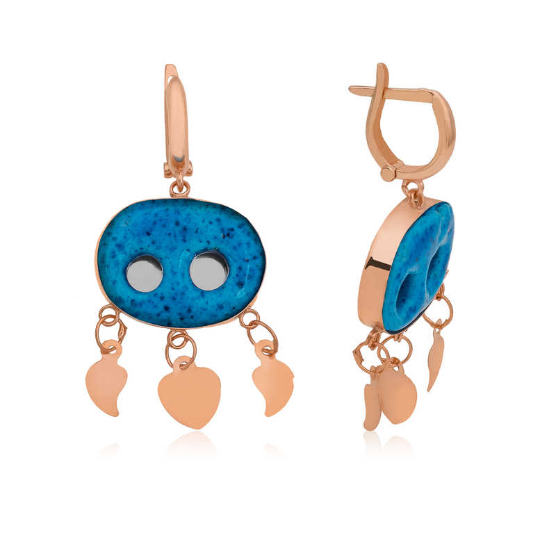 925 Ayar Gumus Suryani Gozu Kupe