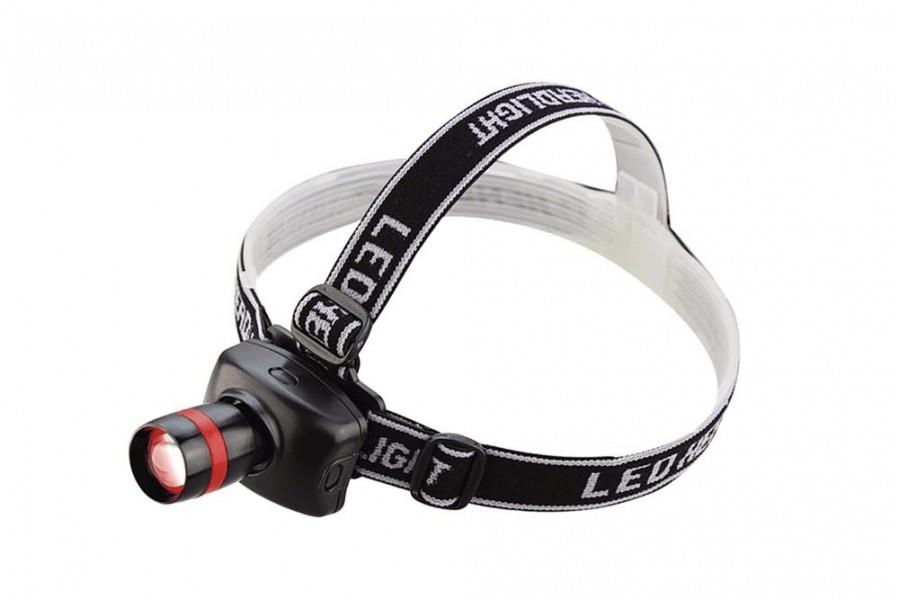 Pilli Zoomlu Kafa Feneri Kamp Fener Lamba