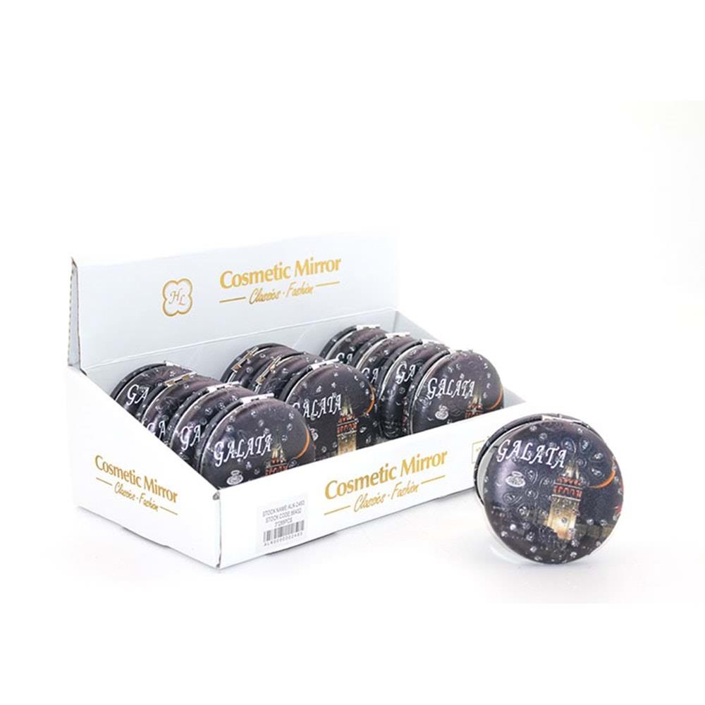 Tasli Istanbul Tasarimi El Aynasi Kalin