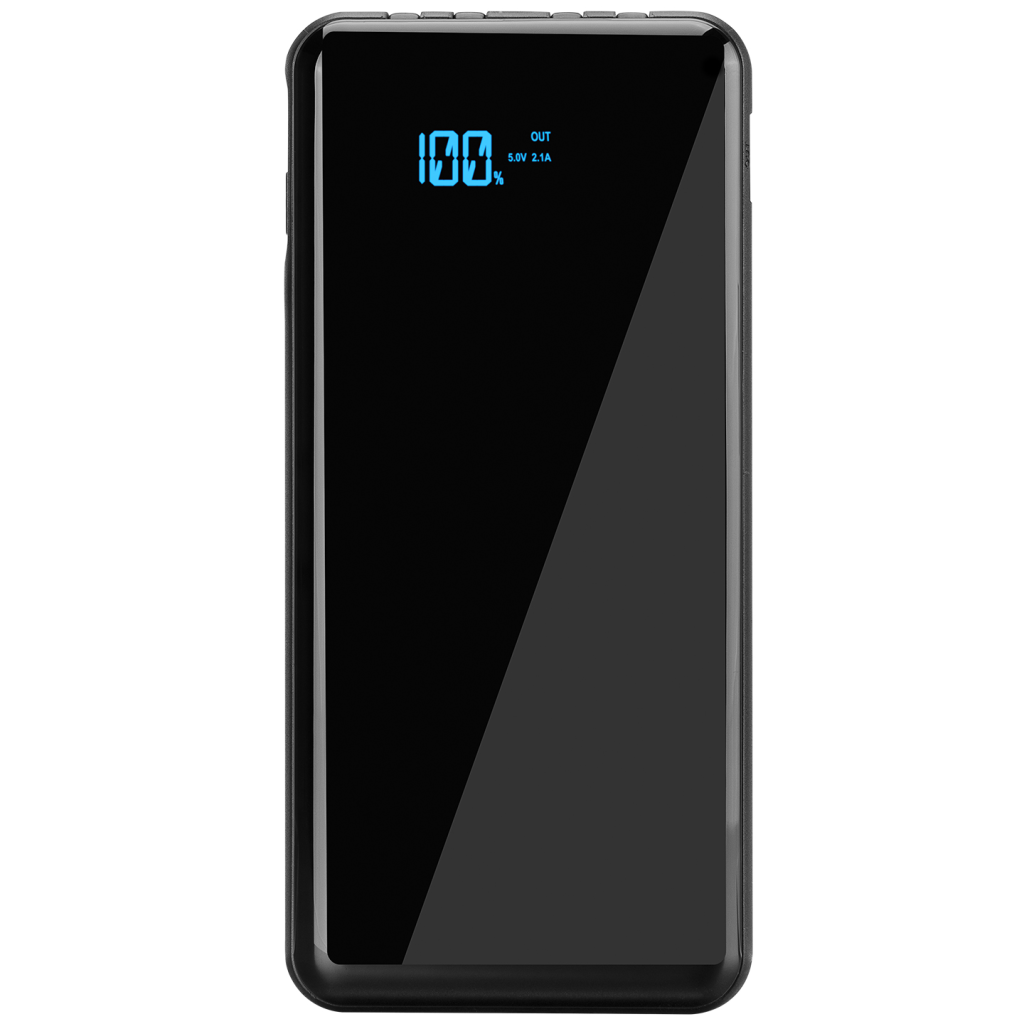 S-LINK IP-G13K, Siyah, 10.000mAh, 1xUSB, 1xMicro USB, 4in1 Kablolu (Type-C, Lightning, Micro ve USB), LCD Gostergeli, PowerBank