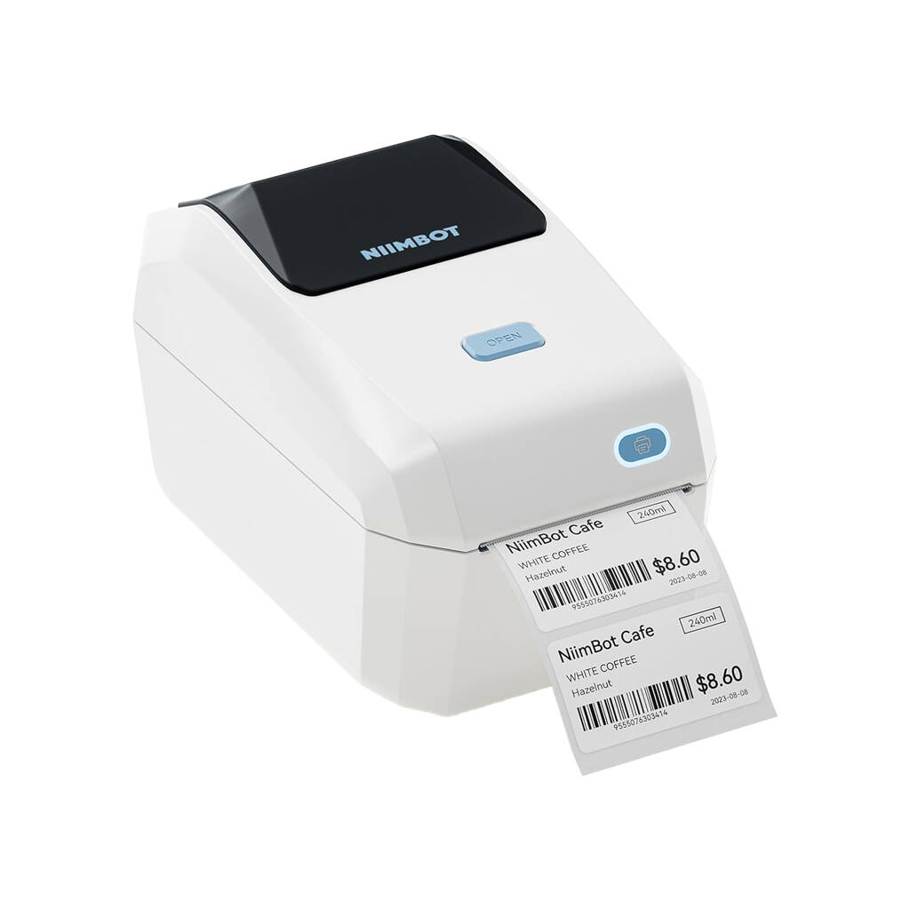 NIIMBOT K3, Tasinabilir, Murekkepsiz, Termal Etiket Yazici (Bluetooth, Wifi) Krem