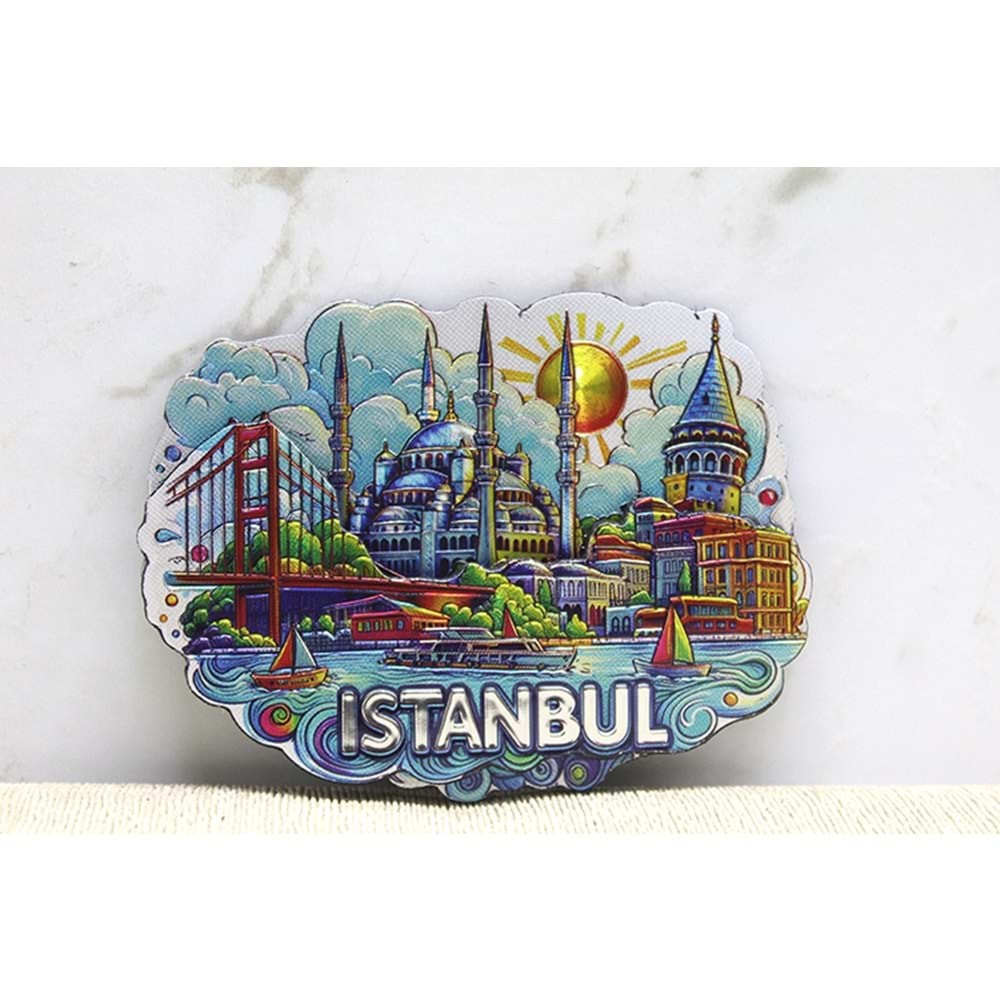 Silikon Istanbul Temali Magnet