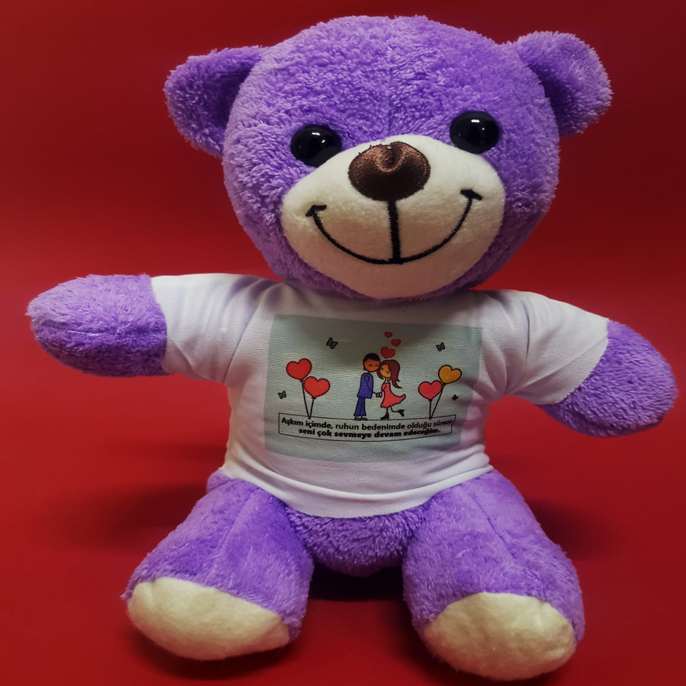 Mutlu Asiklar Temali Pelus Ayicik