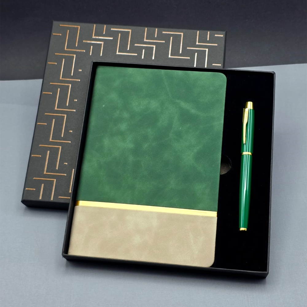 Tarihsiz Deri Defter Kalem