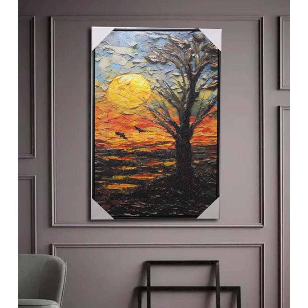 Duvara Asmali Yagli Boya Pano