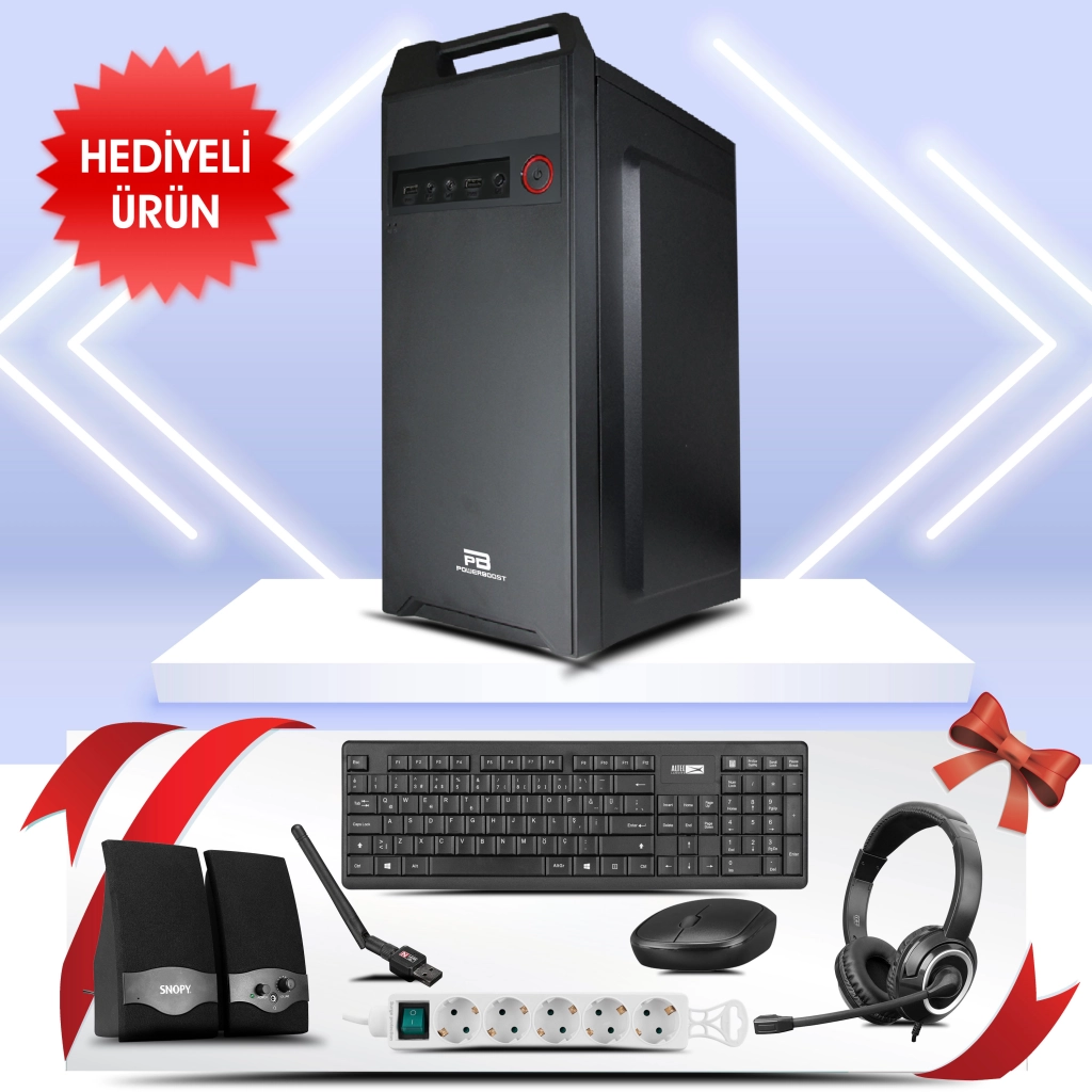FORCE-F3M, Intel Core Ultra 5-245K, 16Gb DDR5 Ram, 512Gb Nvme SSD, Paylasimli Ekran Karti, OEM PAKET (Bol Hediyeli)