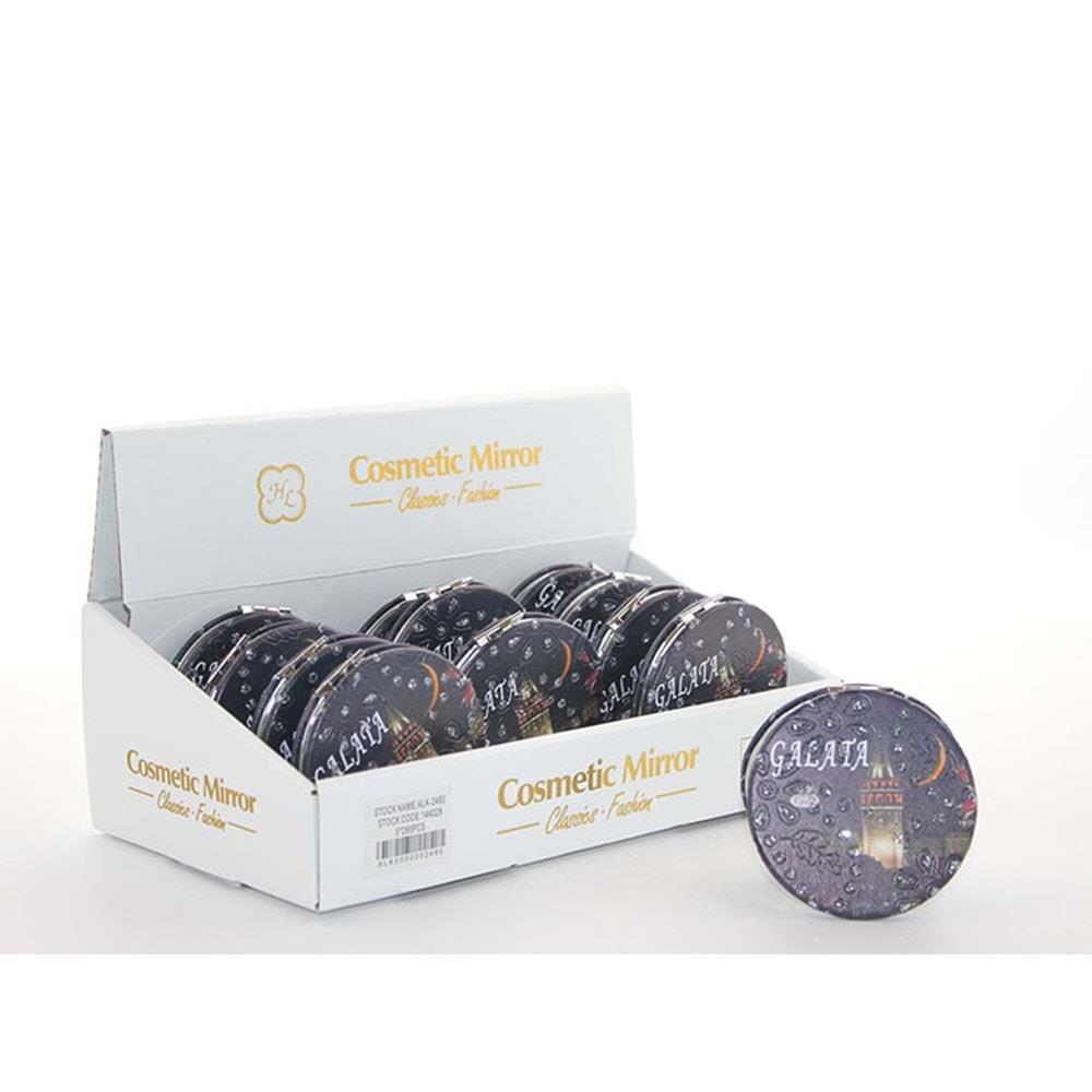 Tasli Istanbul Tasarimi El Aynasi Ince